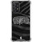 NBA San Antonio Spurs Black Animal Print Galaxy A72 5G Clear Case